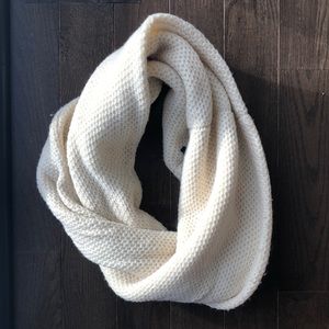 J. Crew cream infinity scarf